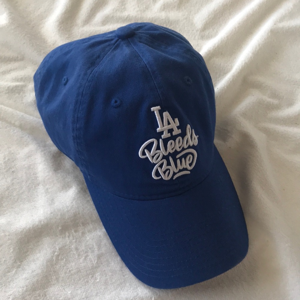 LA Dodgers Bleeds Blue Adjustable Hat